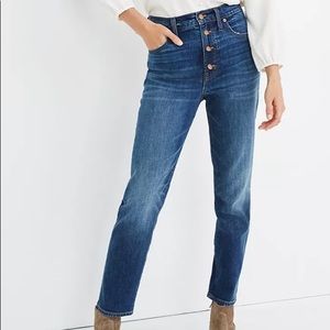 Madewell Perfect Vintage Button Fly Jeans